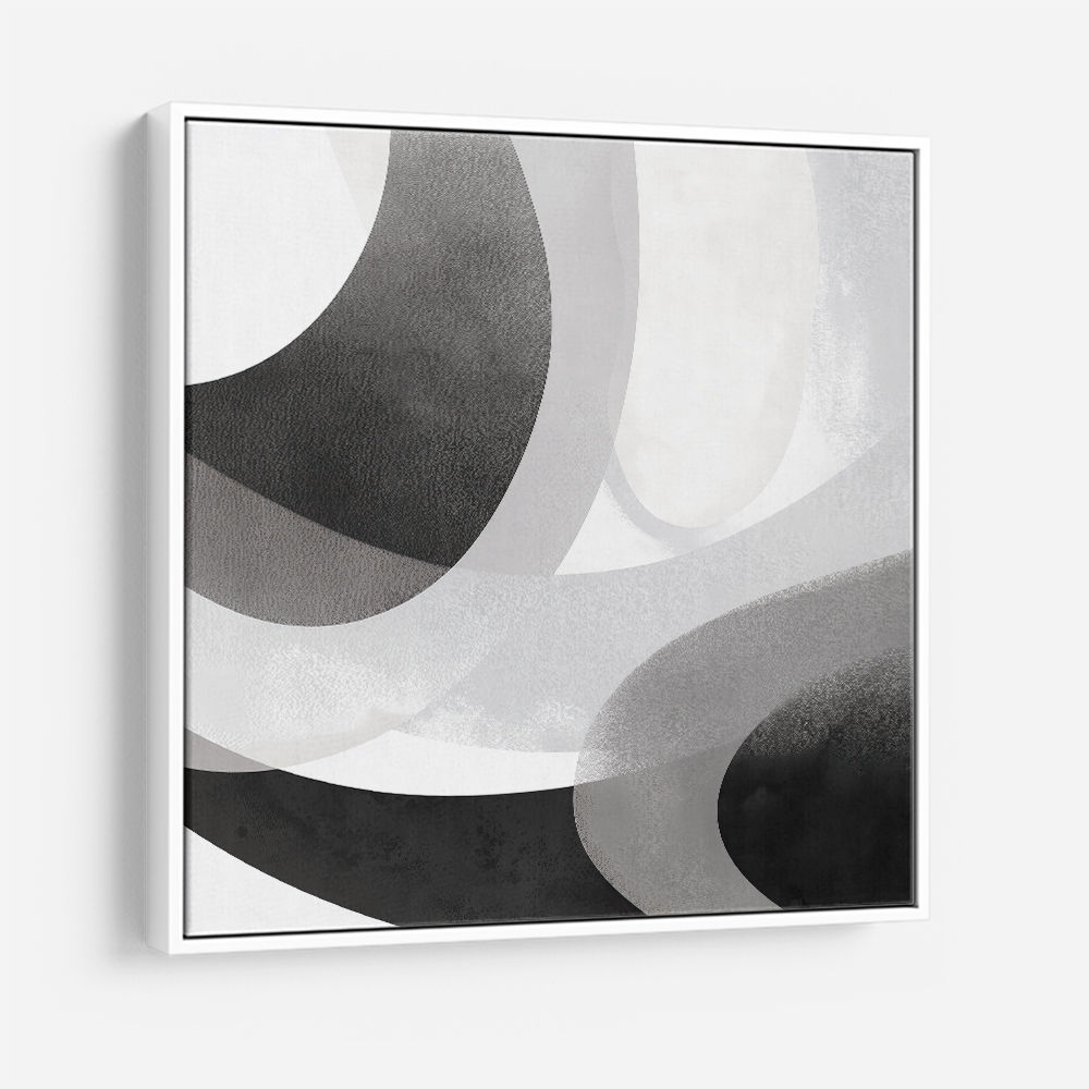 Minimalist Abstract Design With Organic Curved Shape 5