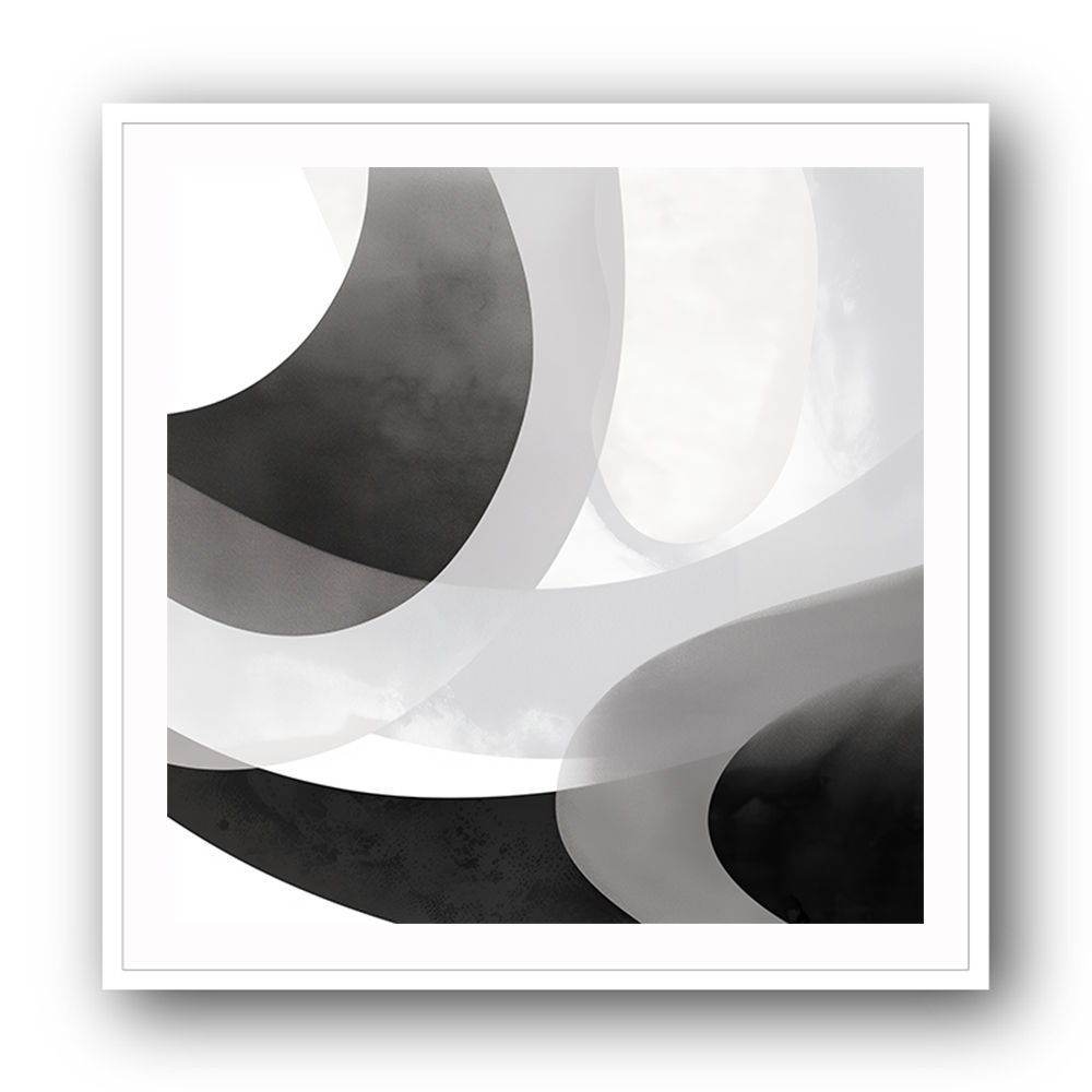 Minimalist Abstract Design With Organic Curved Shape 5