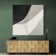 Minimalist Abstract Design With Organic Curved Shape 6