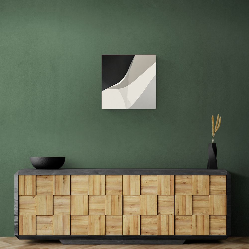 Minimalist Abstract Design With Organic Curved Shape 6
