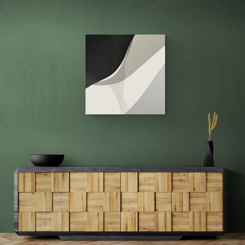 Minimalist Abstract Design With Organic Curved Shape 6