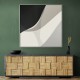Minimalist Abstract Design With Organic Curved Shape 6