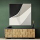 Minimalist Abstract Design With Organic Curved Shape 6