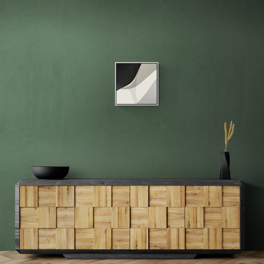 Minimalist Abstract Design With Organic Curved Shape 6