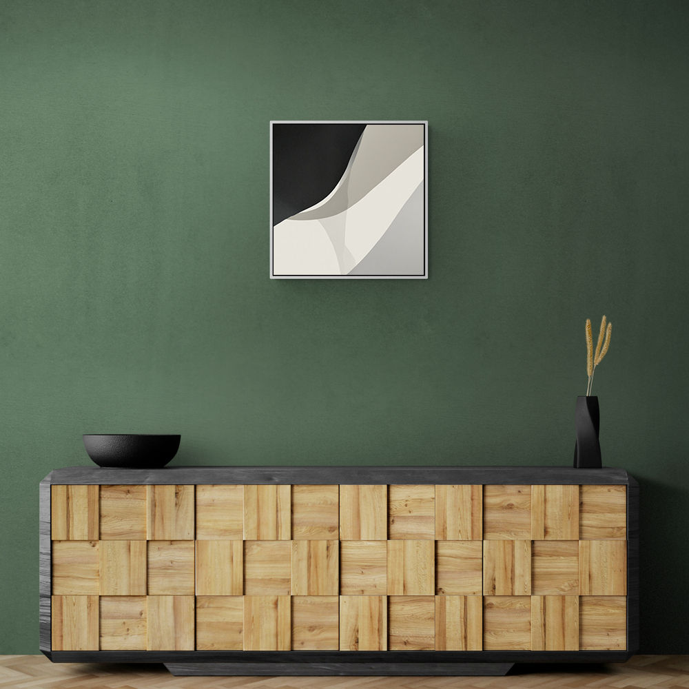 Minimalist Abstract Design With Organic Curved Shape 6