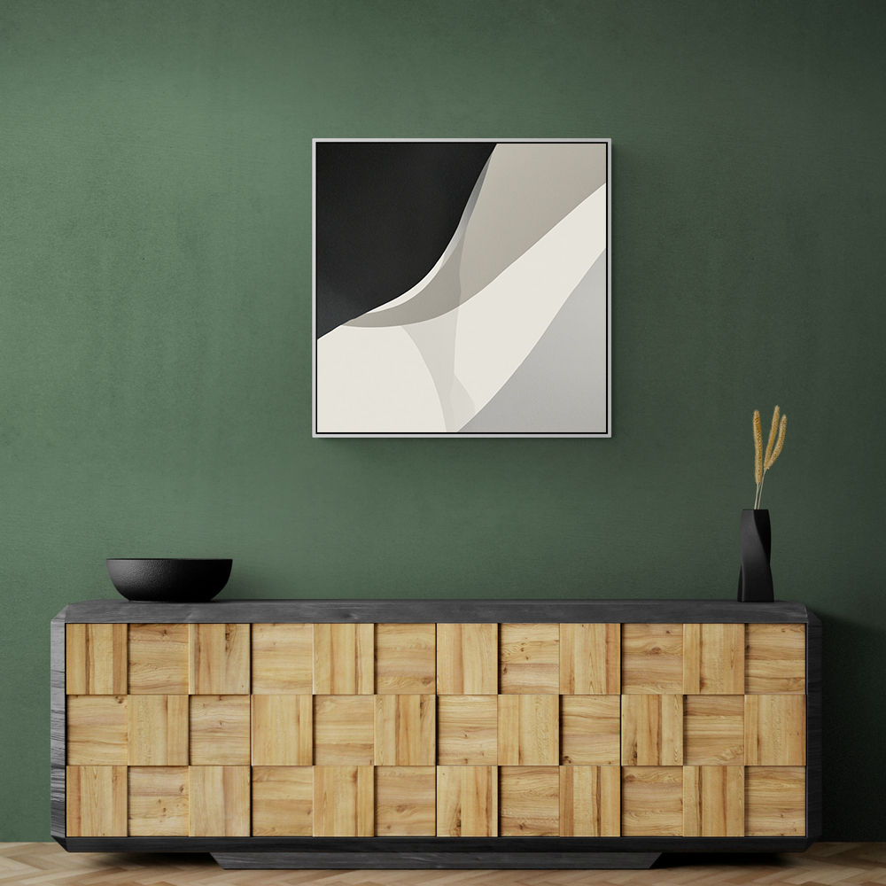 Minimalist Abstract Design With Organic Curved Shape 6