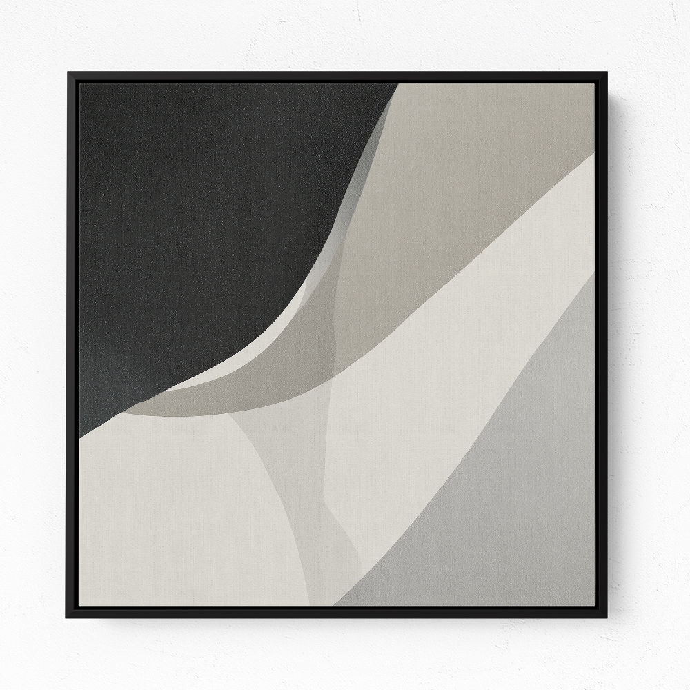 Minimalist Abstract Design With Organic Curved Shape 6