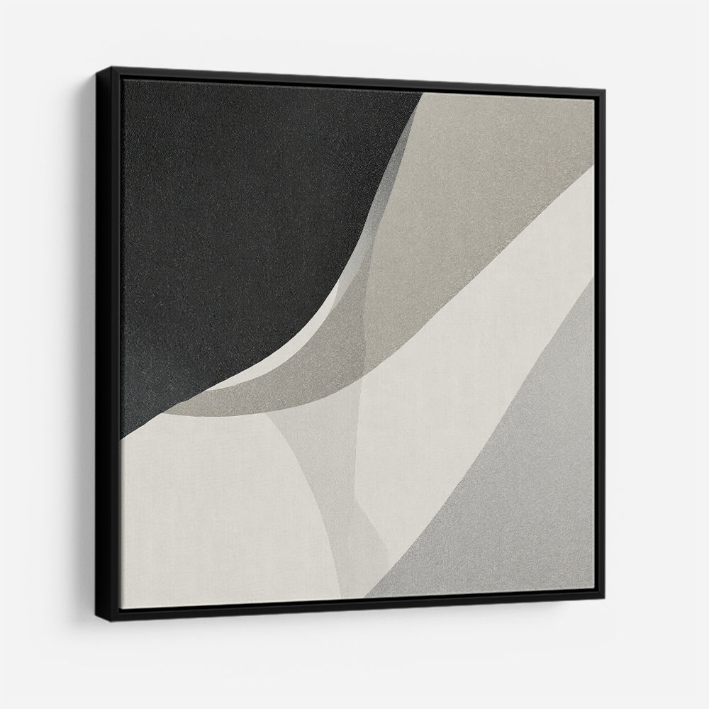 Minimalist Abstract Design With Organic Curved Shape 6