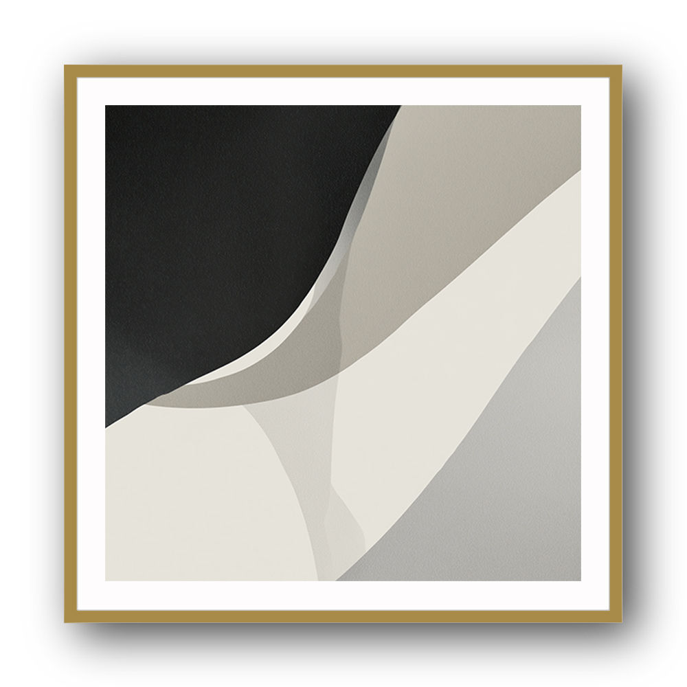 Minimalist Abstract Design With Organic Curved Shape 6