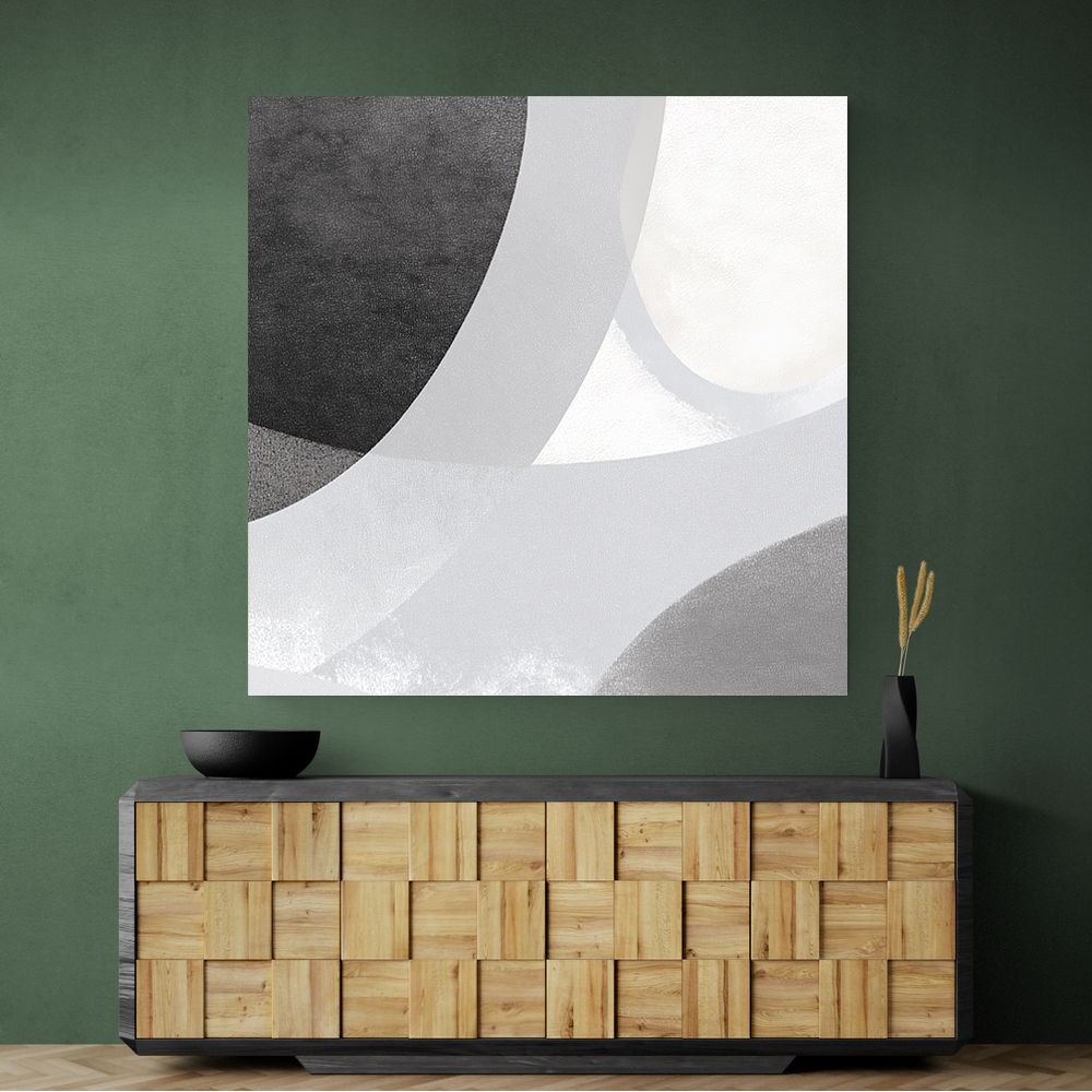 Minimalist Abstract Design With Organic Curved Shape 7