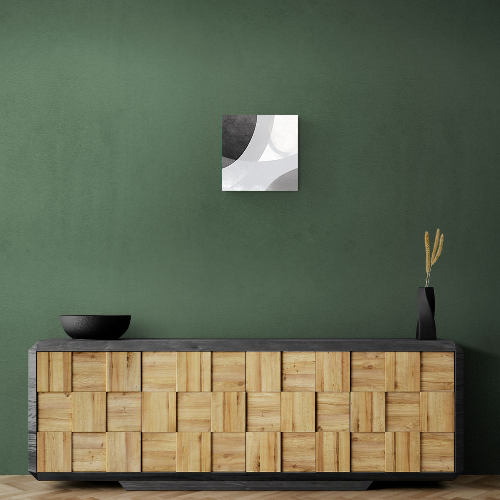 Minimalist Abstract Design With Organic Curved Shape 7