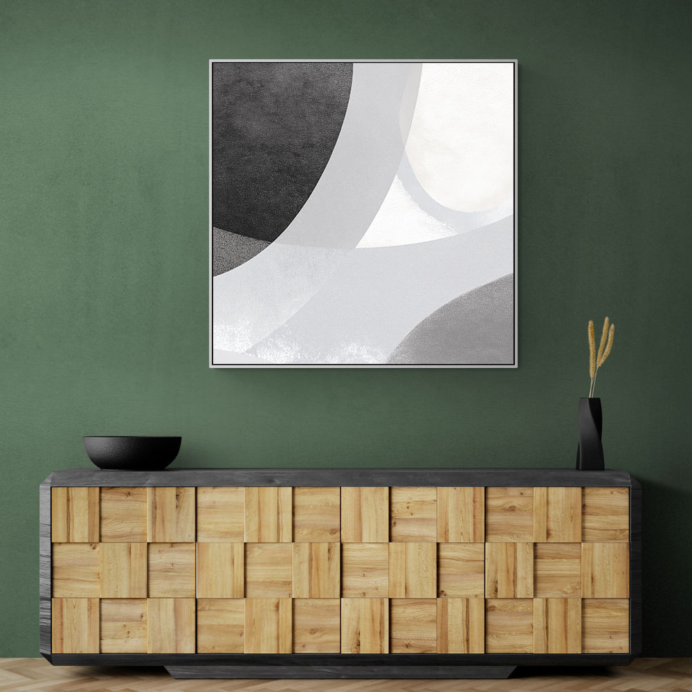 Minimalist Abstract Design With Organic Curved Shape 7