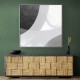 Minimalist Abstract Design With Organic Curved Shape 7