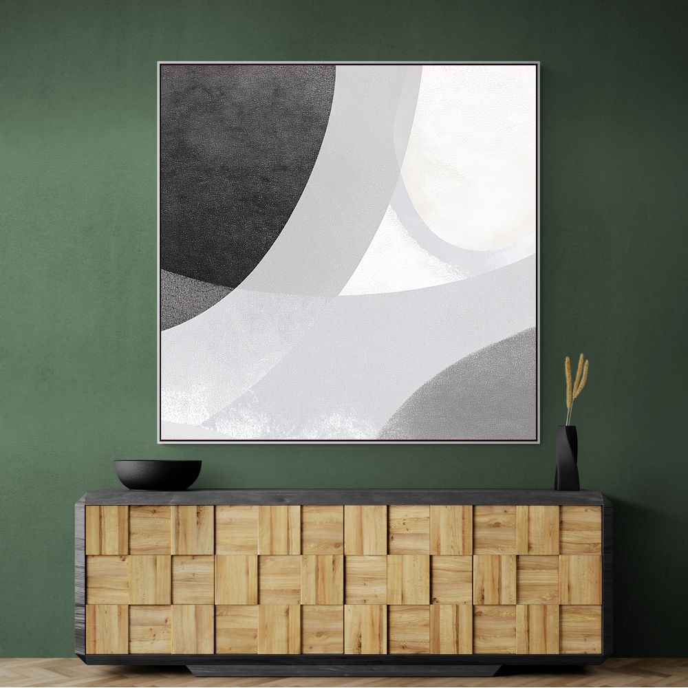 Minimalist Abstract Design With Organic Curved Shape 7