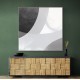 Minimalist Abstract Design With Organic Curved Shape 7