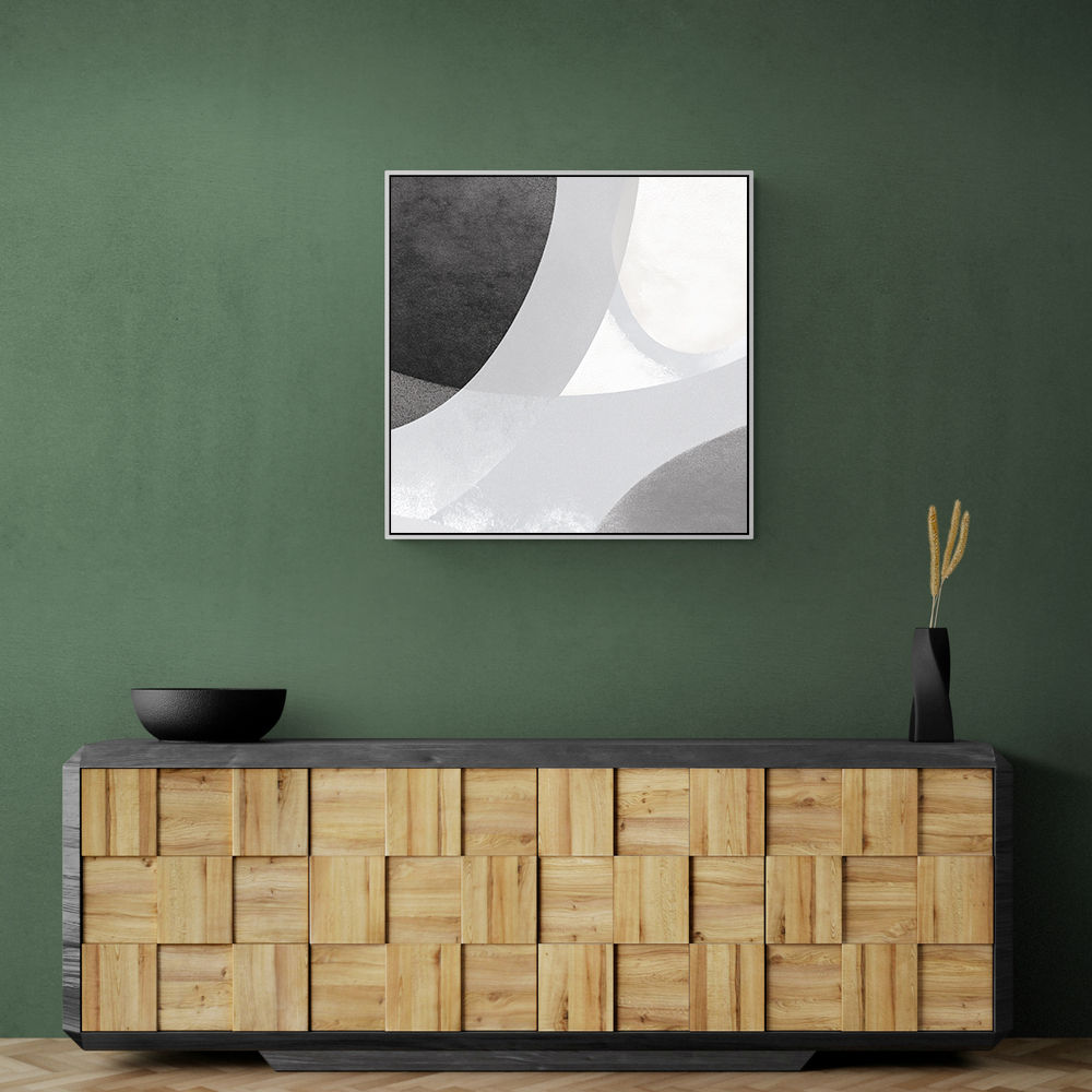 Minimalist Abstract Design With Organic Curved Shape 7