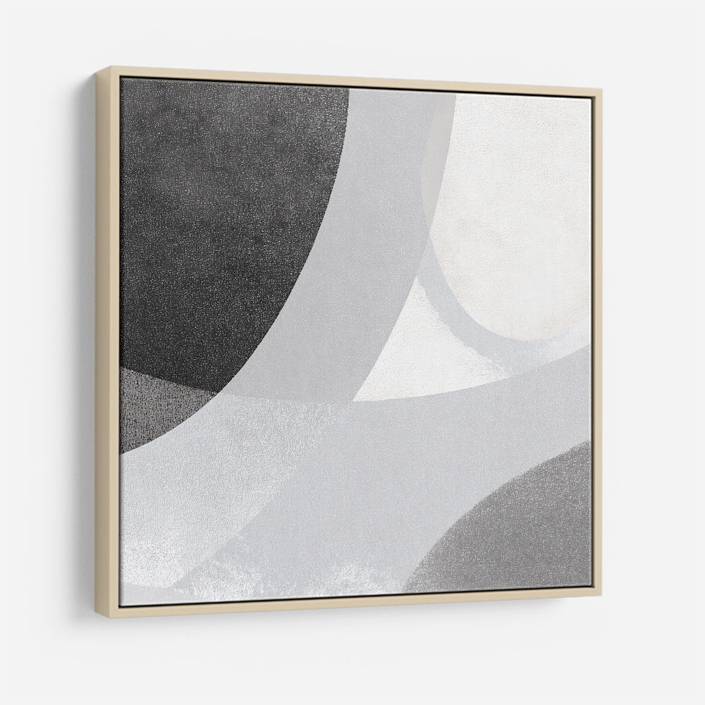 Minimalist Abstract Design With Organic Curved Shape 7