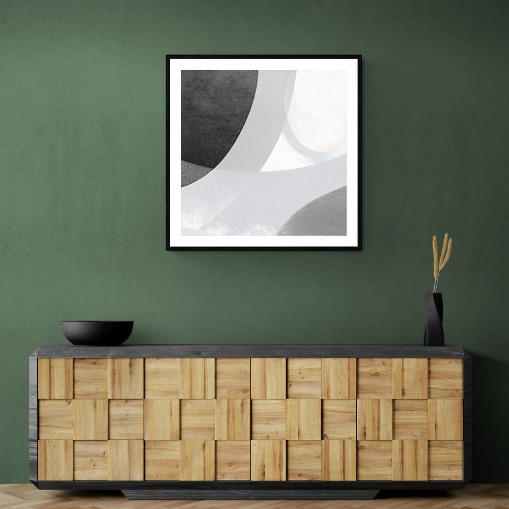 Minimalist Abstract Design With Organic Curved Shape 7