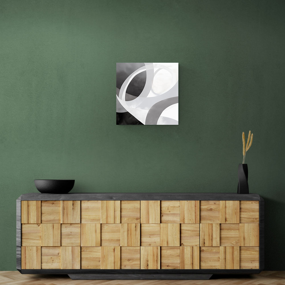 Minimalist Abstract Design With Organic Curved Shape 8