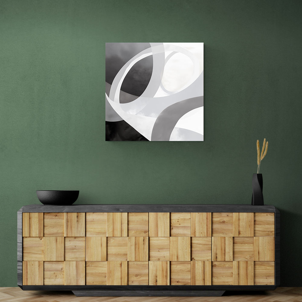 Minimalist Abstract Design With Organic Curved Shape 8
