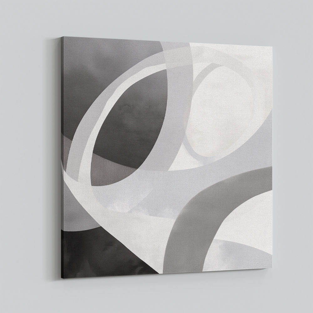 Minimalist Abstract Design With Organic Curved Shape 8