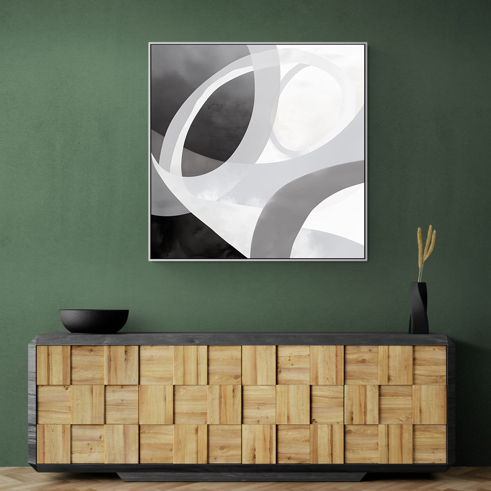 Minimalist Abstract Design With Organic Curved Shape 8