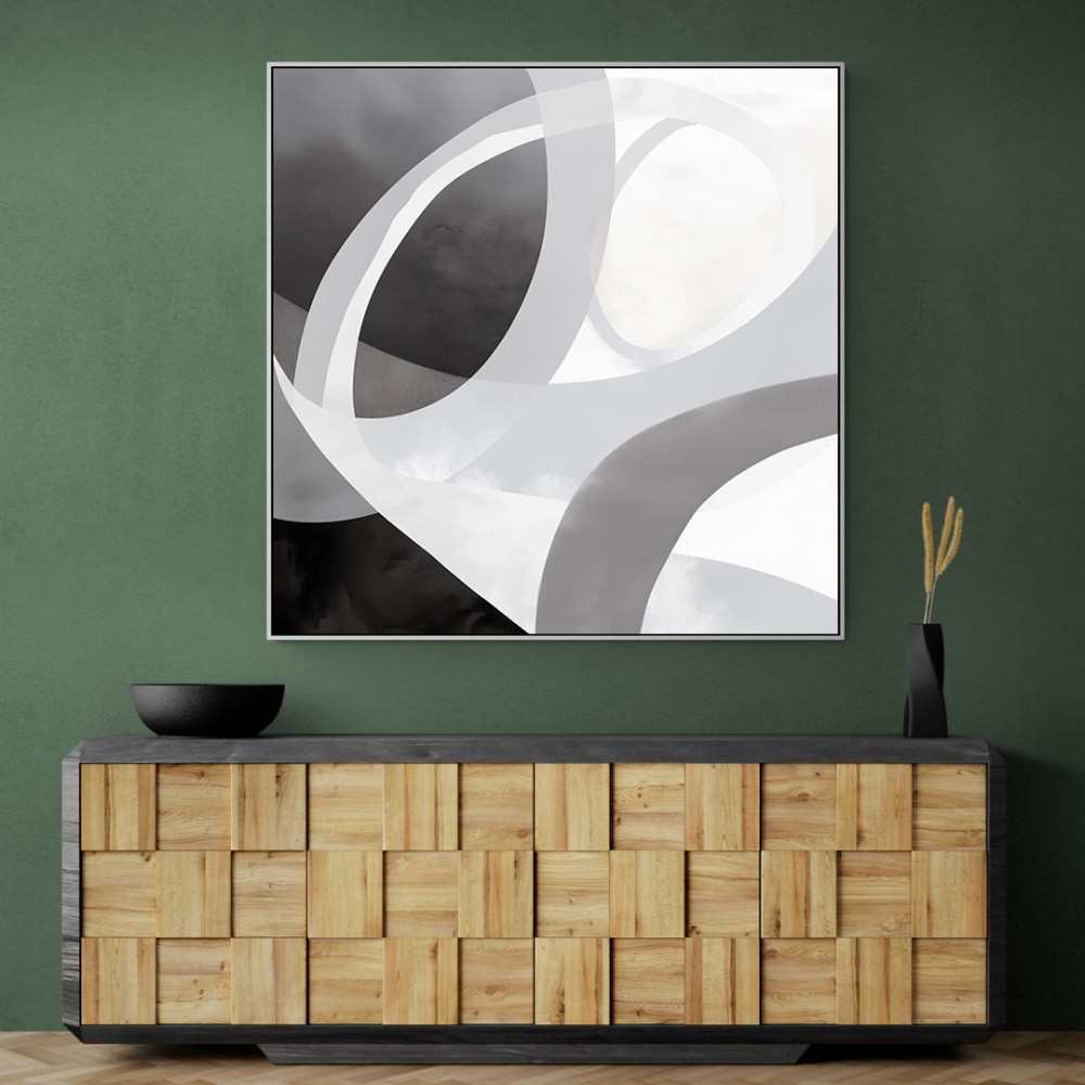 Minimalist Abstract Design With Organic Curved Shape 8