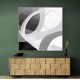 Minimalist Abstract Design With Organic Curved Shape 8