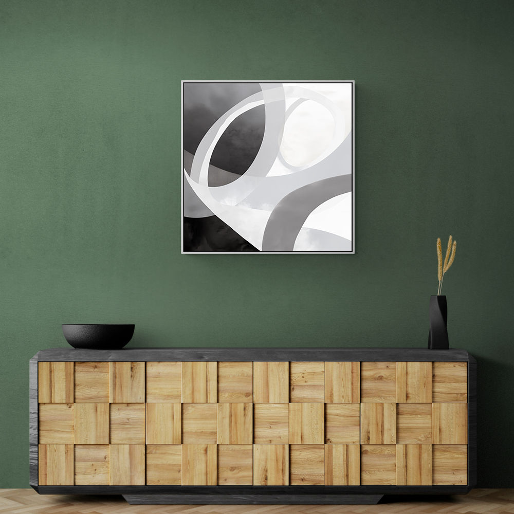Minimalist Abstract Design With Organic Curved Shape 8