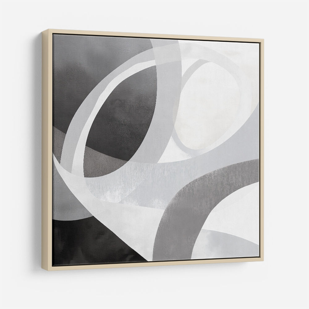 Minimalist Abstract Design With Organic Curved Shape 8