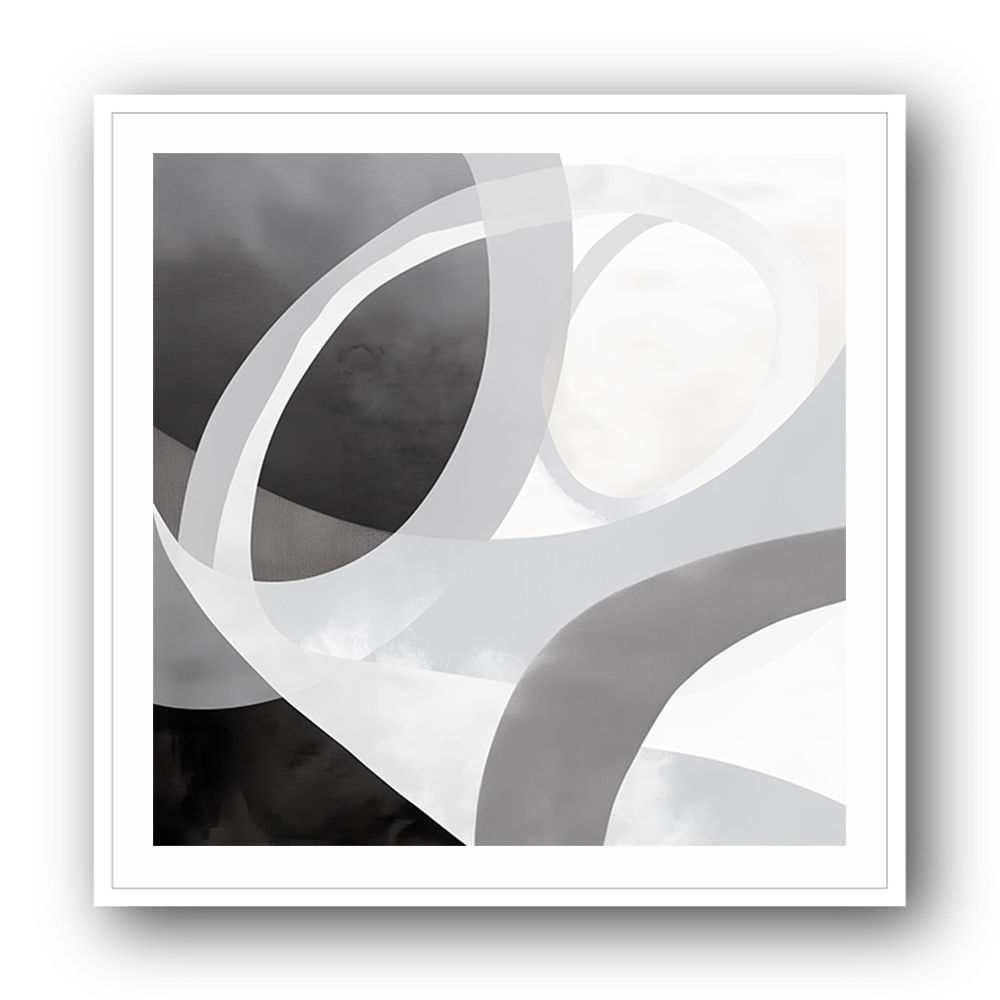 Minimalist Abstract Design With Organic Curved Shape 8