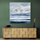 Minimalist Dramatic Abstract Seascape