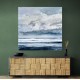 Minimalist Dramatic Abstract Seascape