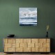 Minimalist Dramatic Abstract Seascape