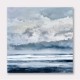 Minimalist Dramatic Abstract Seascape