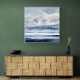 Minimalist Dramatic Abstract Seascape
