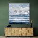 Minimalist Dramatic Abstract Seascape