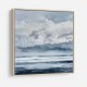 Minimalist Dramatic Abstract Seascape