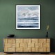 Minimalist Dramatic Abstract Seascape