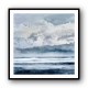 Minimalist Dramatic Abstract Seascape