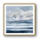 Minimalist Dramatic Abstract Seascape