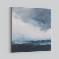 Minimalist Dramatic Abstract Seascape 1