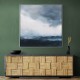 Minimalist Dramatic Abstract Seascape 1