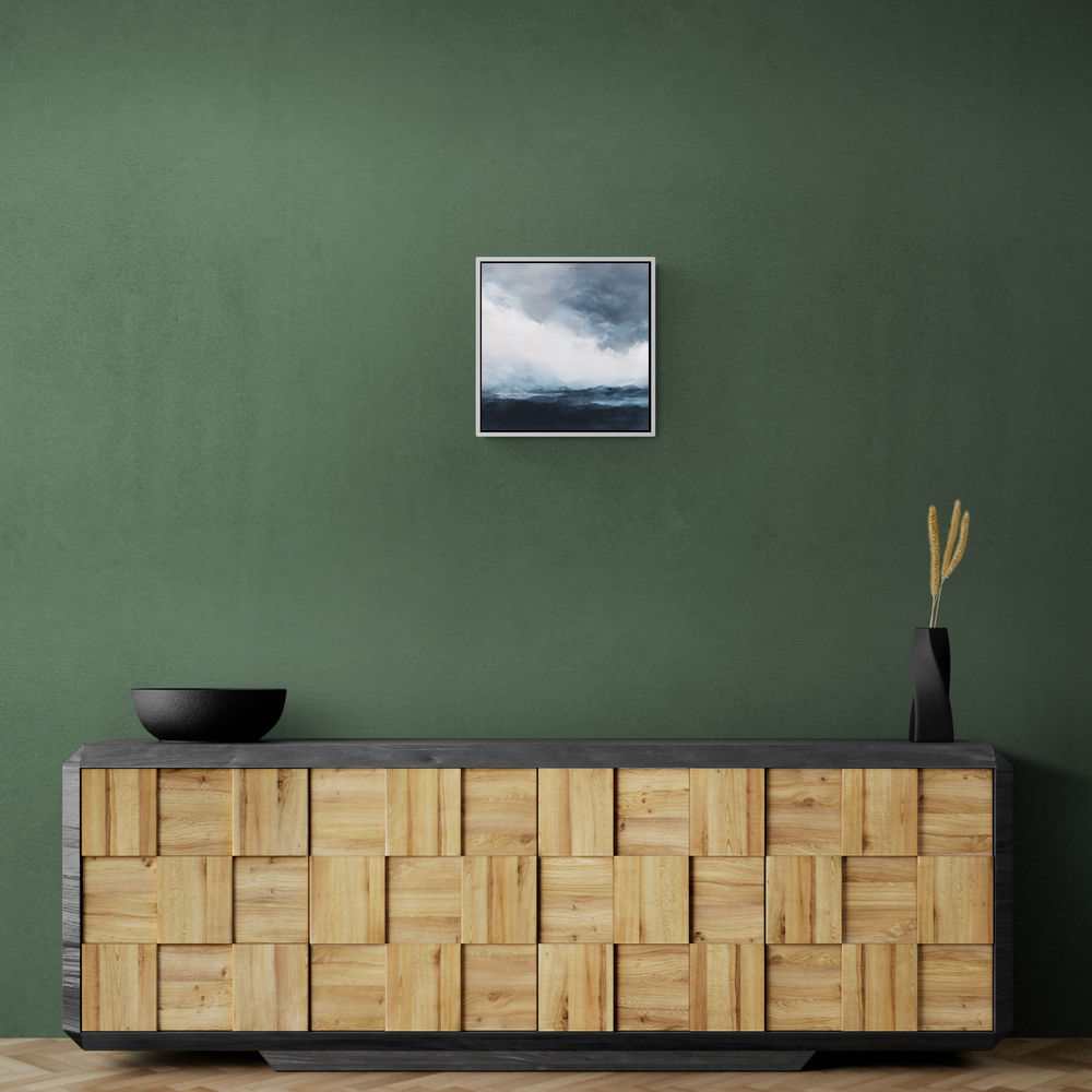 Minimalist Dramatic Abstract Seascape 1