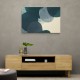 Abstract Minimalist Green Landscape Artwork With Overlapping Ovals 11