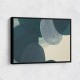 Abstract Minimalist Green Landscape Artwork With Overlapping Ovals 11