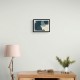 Abstract Minimalist Green Landscape Artwork With Overlapping Ovals 11