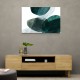 Abstract Minimalist Green Landscape Artwork With Overlapping Ovals 8