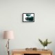 Abstract Minimalist Green Landscape Artwork With Overlapping Ovals 8