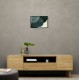 Abstract Minimalist Green Landscape Artwork With Overlapping Ovals 9